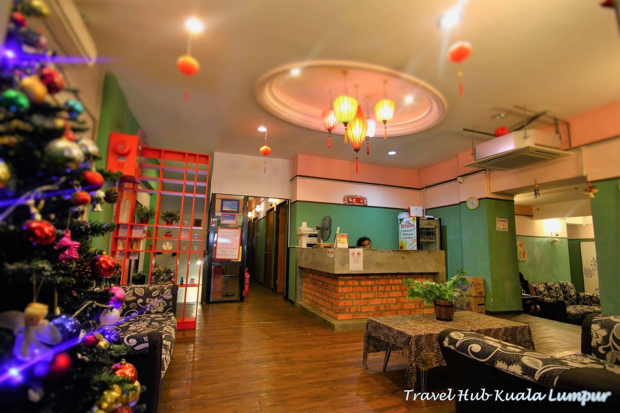 Travel Hub Highstreet Hostel Kuala Lumpur Kültér fotó