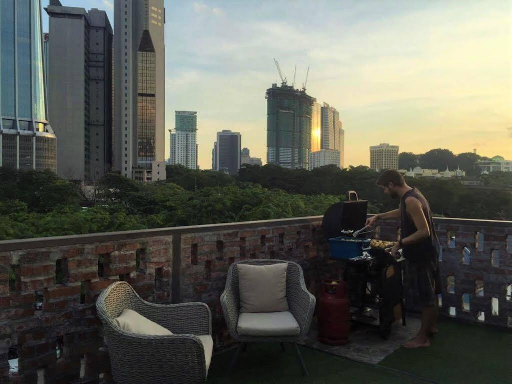 Travel Hub Highstreet Hostel Kuala Lumpur Kültér fotó